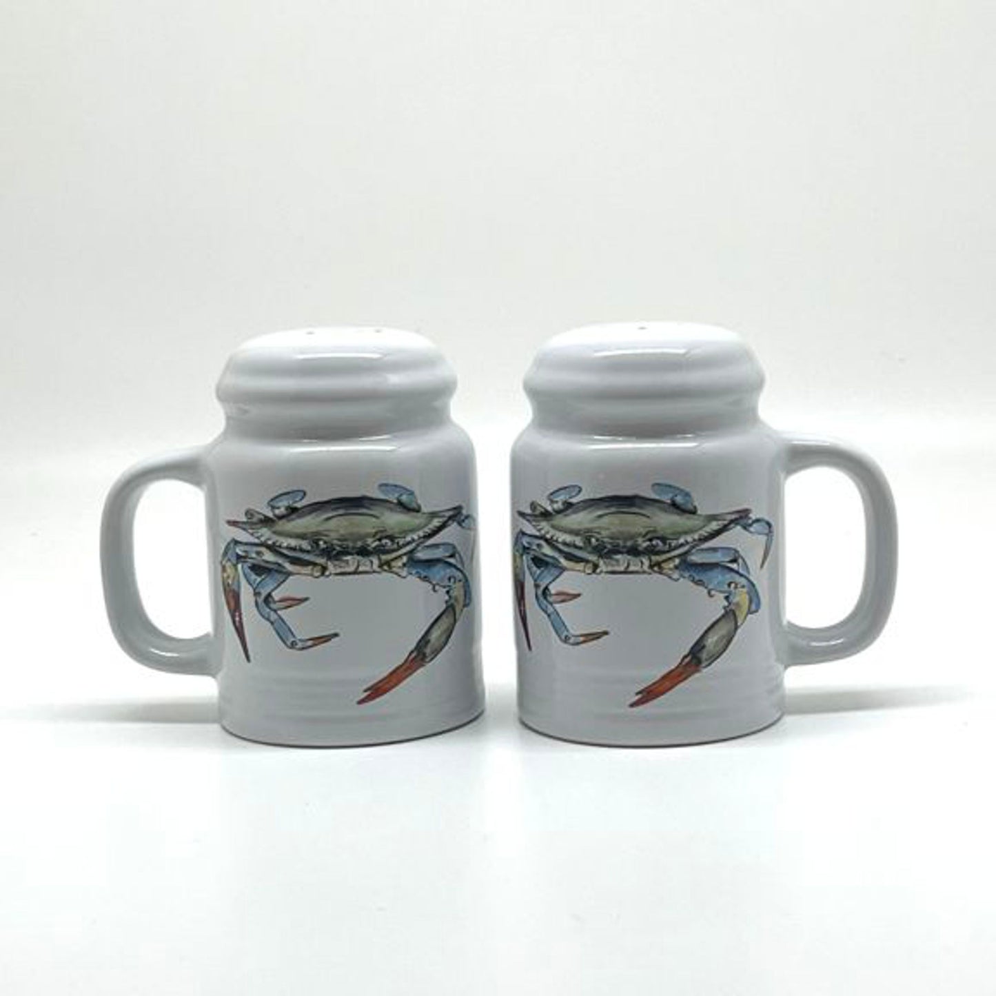 Crab Salt & Pepper Shakers (range style)