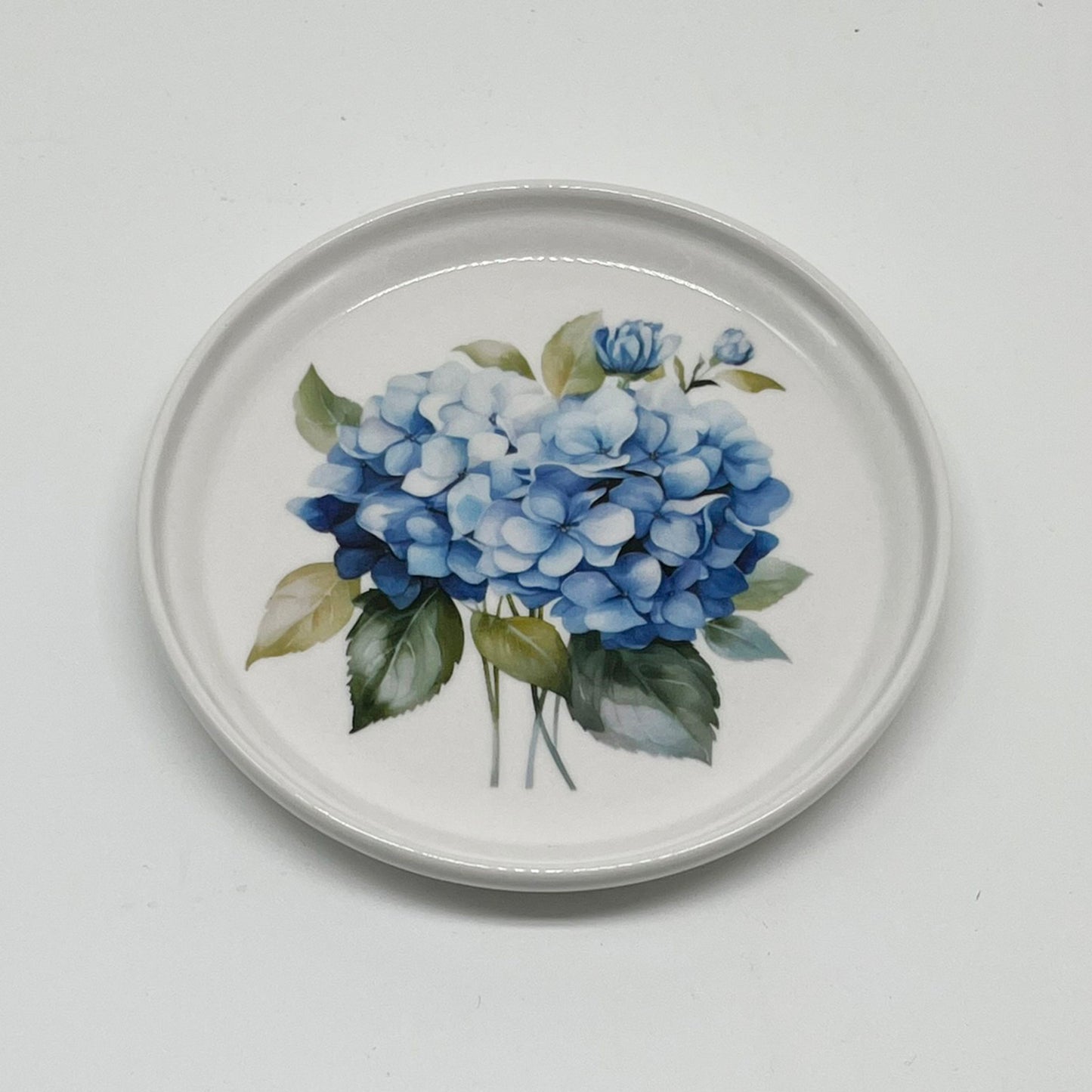 Blue Hydrangea Anything Dish, 5"