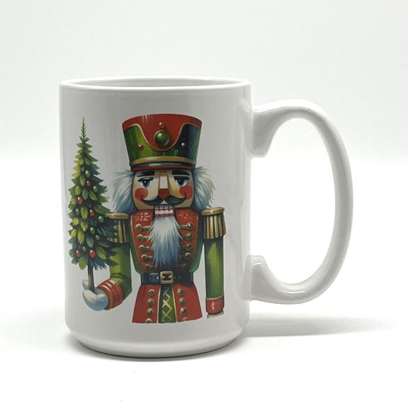 Nutcracker Mug, 15oz.