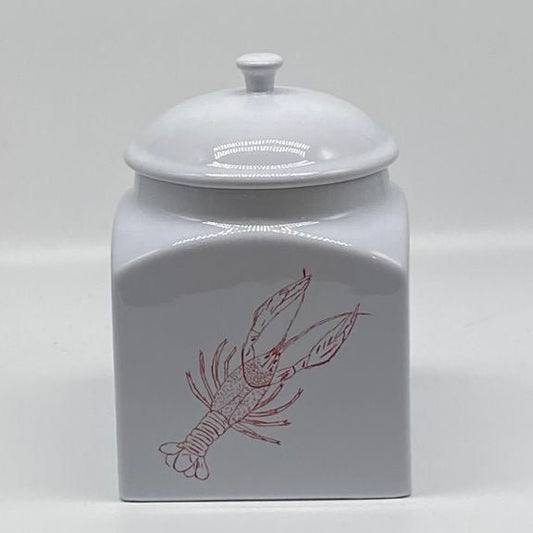 Crawfish Canister Jar, 7 1/2" (small)