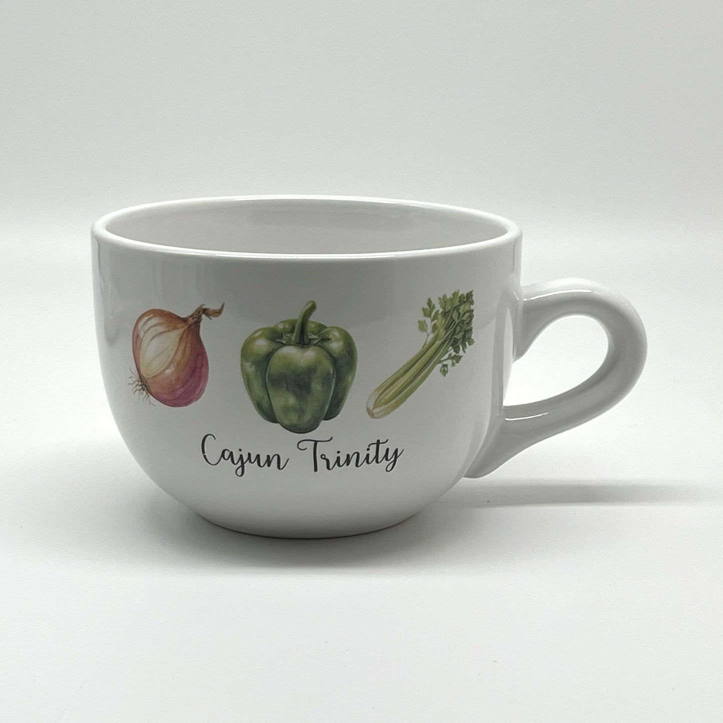 Cajun Trinity Soup/Gumbo Mug, 24 oz.