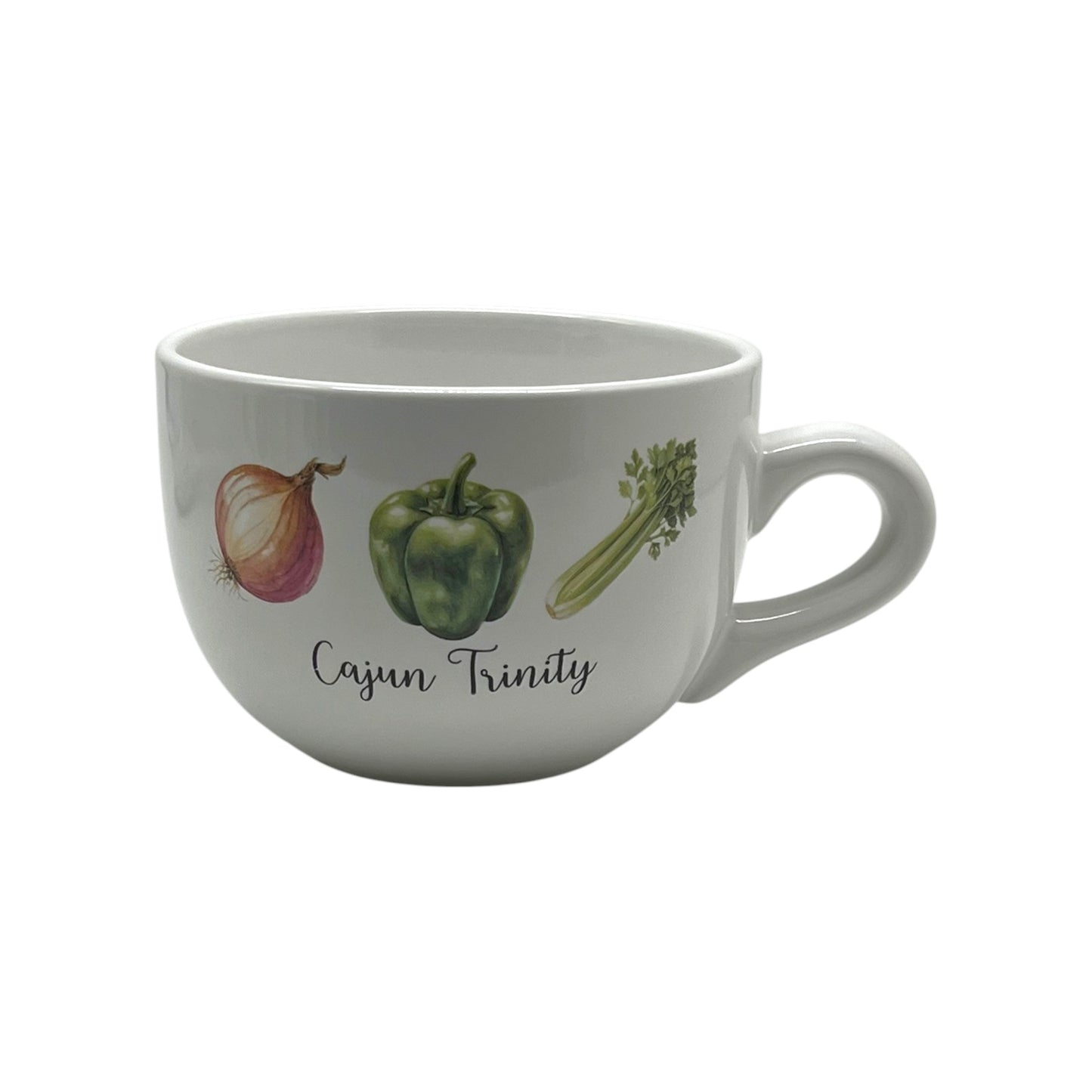 Cajun Trinity Soup/Gumbo Mug, 24 oz.