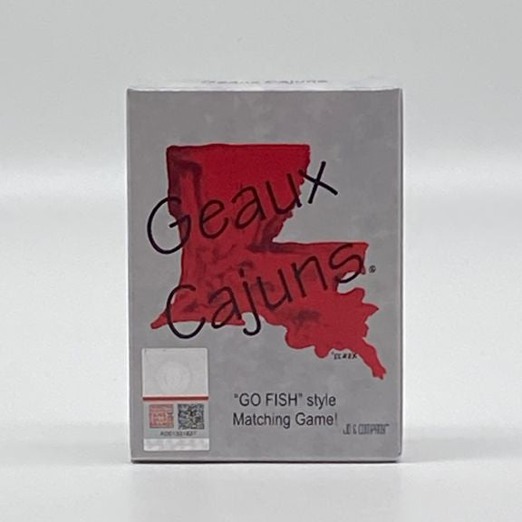 Geaux Cajuns Card Game - UL Card Game