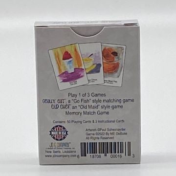 Geaux Eat ~ Old Chef Card Game