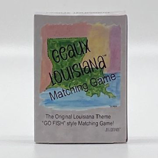 Geaux Louisiana Card Game - Go Fish Style Game