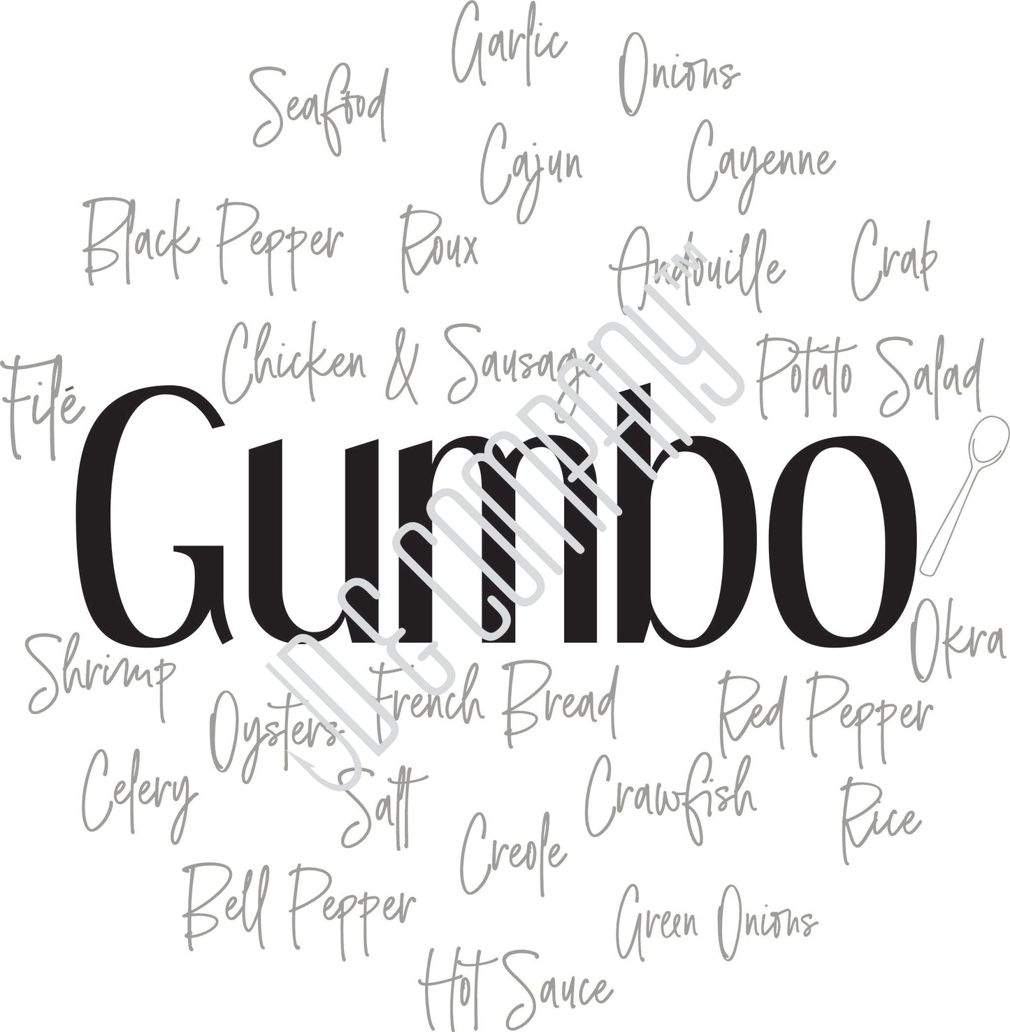 Gumbo Spoon Rest