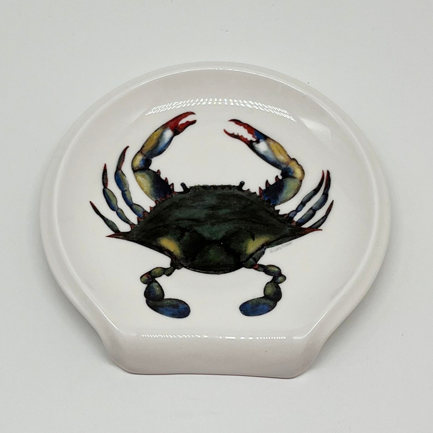 Blue Point Crab Spoon Rest (large)