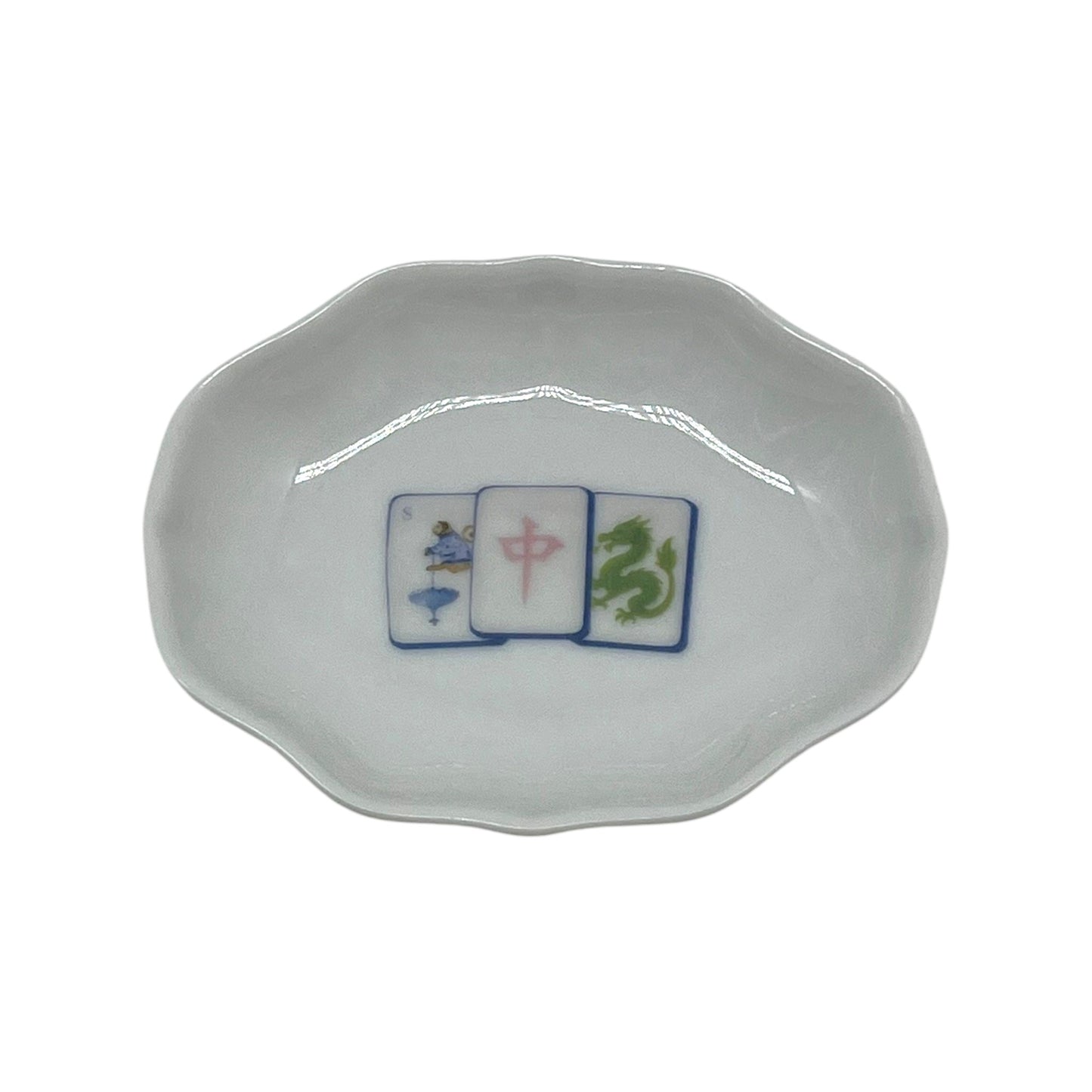 Mahjong Oval Dish