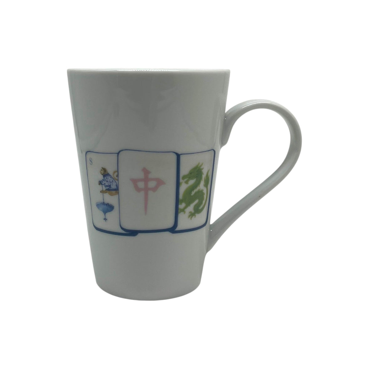 Mahjong Tapered Mug, 12 oz.