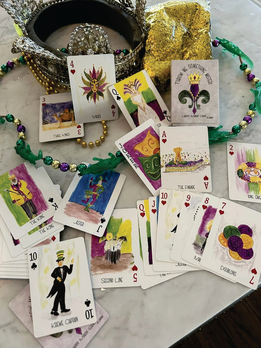 Mardi Gras Playing Cards
