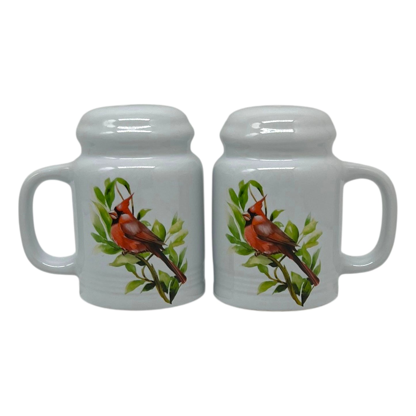 Cardinal Salt & Pepper Shakers