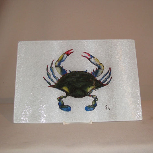 Blue Point Crab Cutting  Board