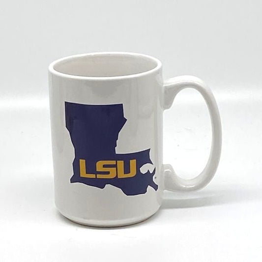 LSU - Louisiana State Mug, 15 oz.
