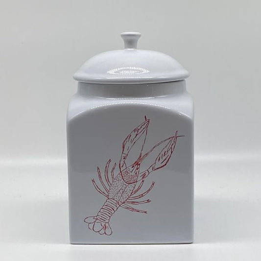 Crawfish Canister Jar, 8 1/2" (Medium)