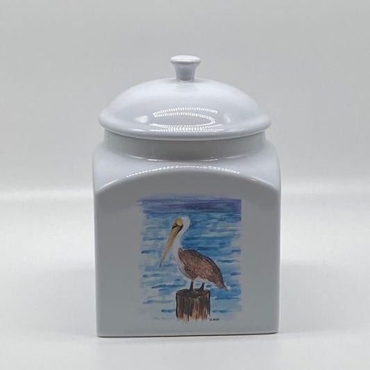 Pelican Canister Jar, 7 1/2" (small)