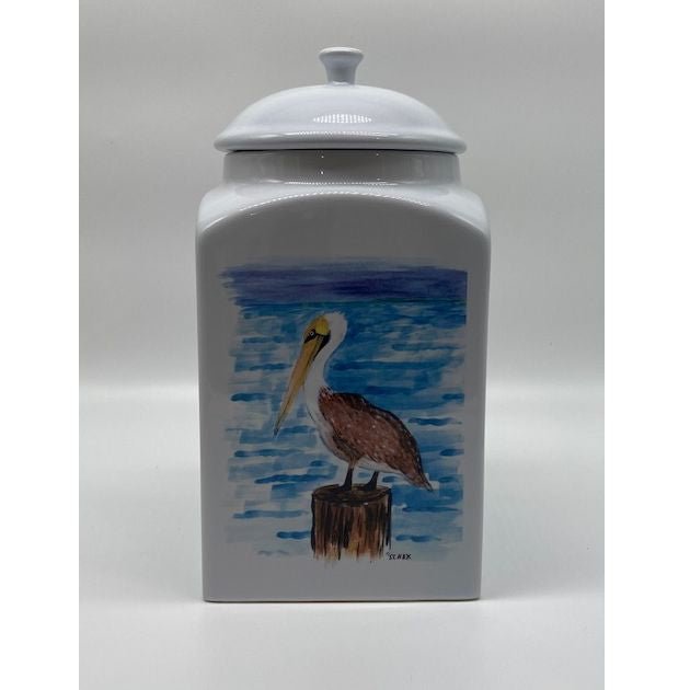 Pelican Canister Jar, 10" (large)