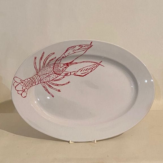 Crawfish Oval Platter