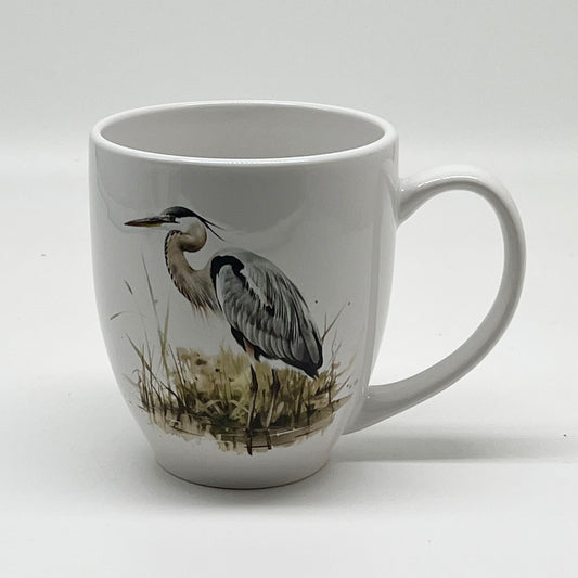 Blue Heron Mug, 16 oz.