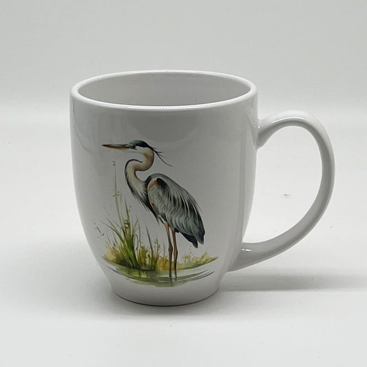 Blue Heron Mug, 16 oz.