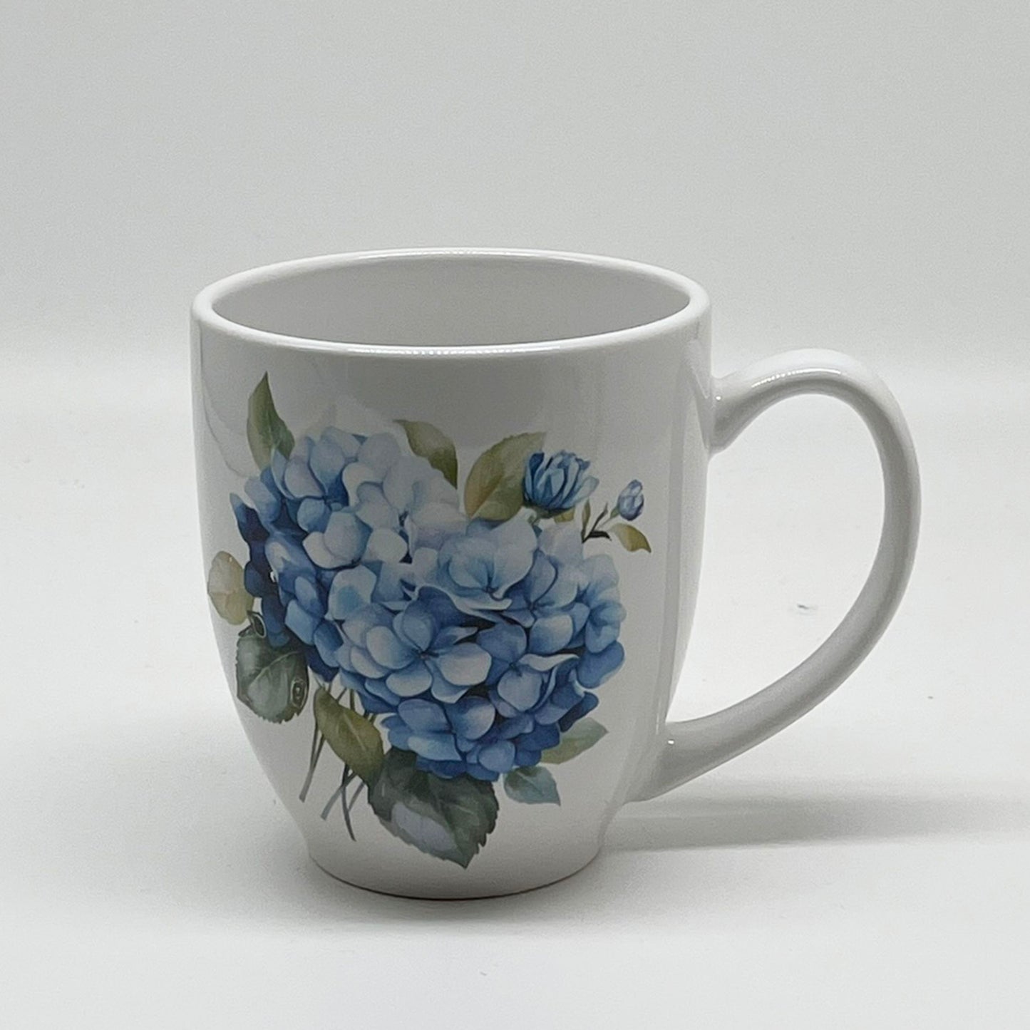 Blue Hydrangea Mug, 16 oz.