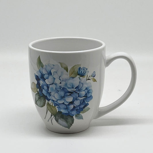 Blue Hydrangea Mug, 16 oz.