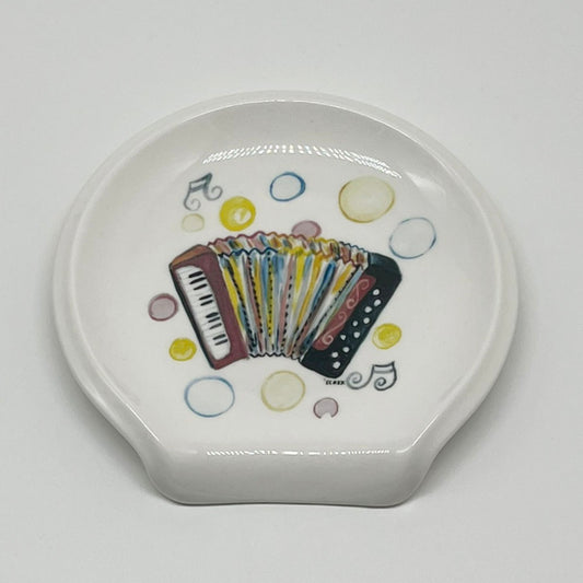 Cajun Accordion Spoon Rest (large)