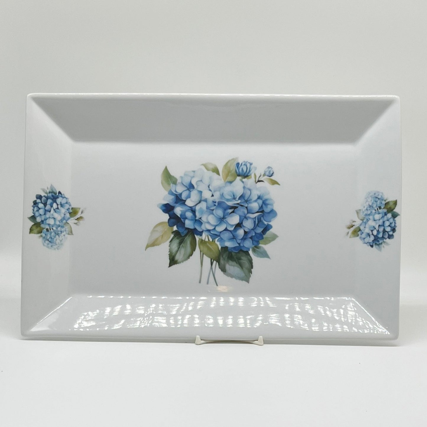 Blue Hydrangea Platter