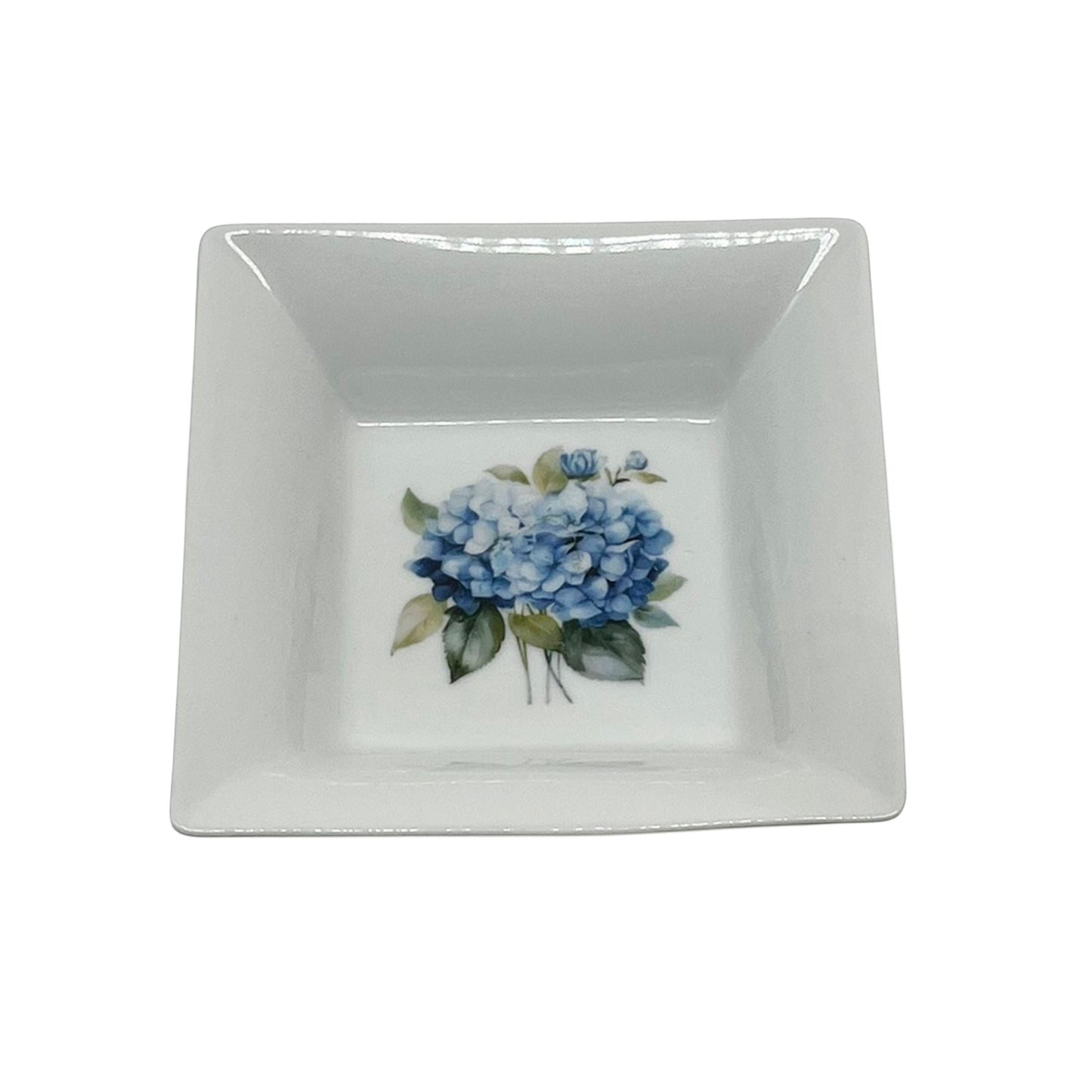 Blue Hydrangea Ring Dish