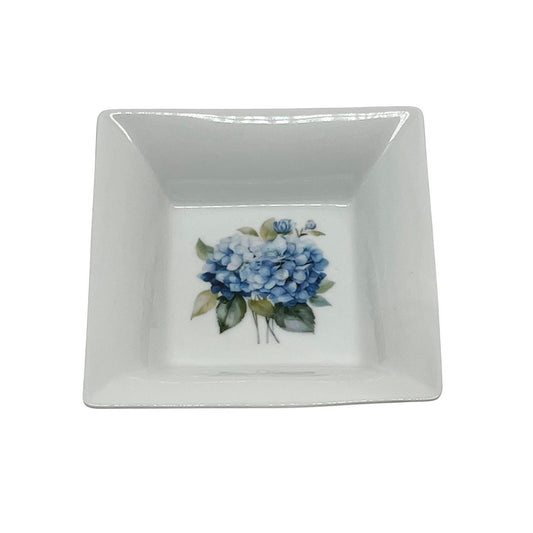 Blue Hydrangea Ring Dish