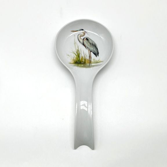 Blue Heron Spoon Rest
