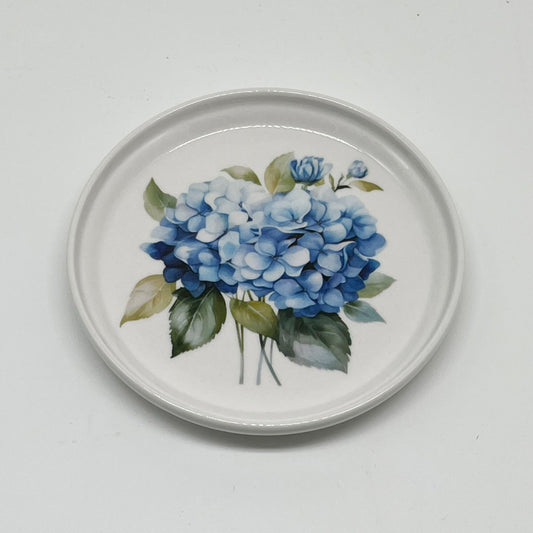 Blue Hydrangea Anything Dish, 5"