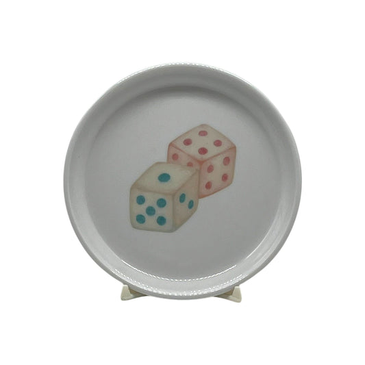 Mahjong Dice Anything Dish, 5"
