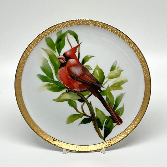 Cardinal Plate, 8"