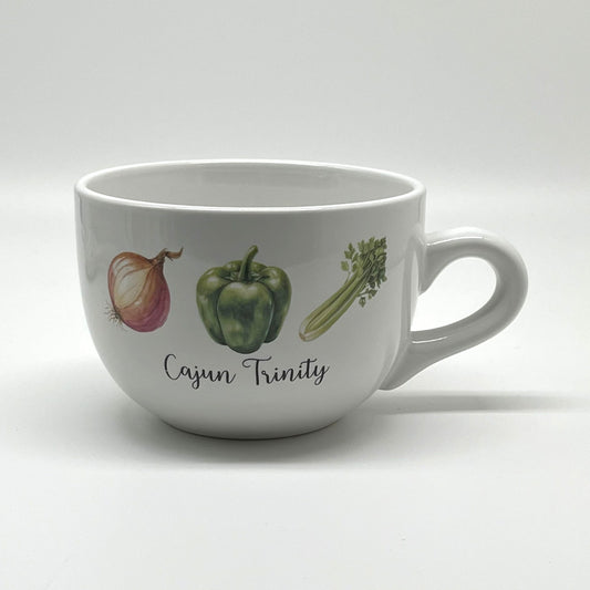 Cajun Trinity Soup/Gumbo Mug, 24 oz.