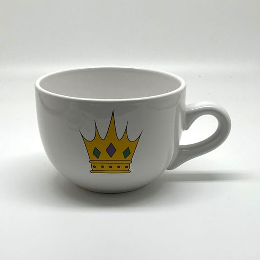 Mardi Gras Crown Gumbo / Soup Mug, 24oz.