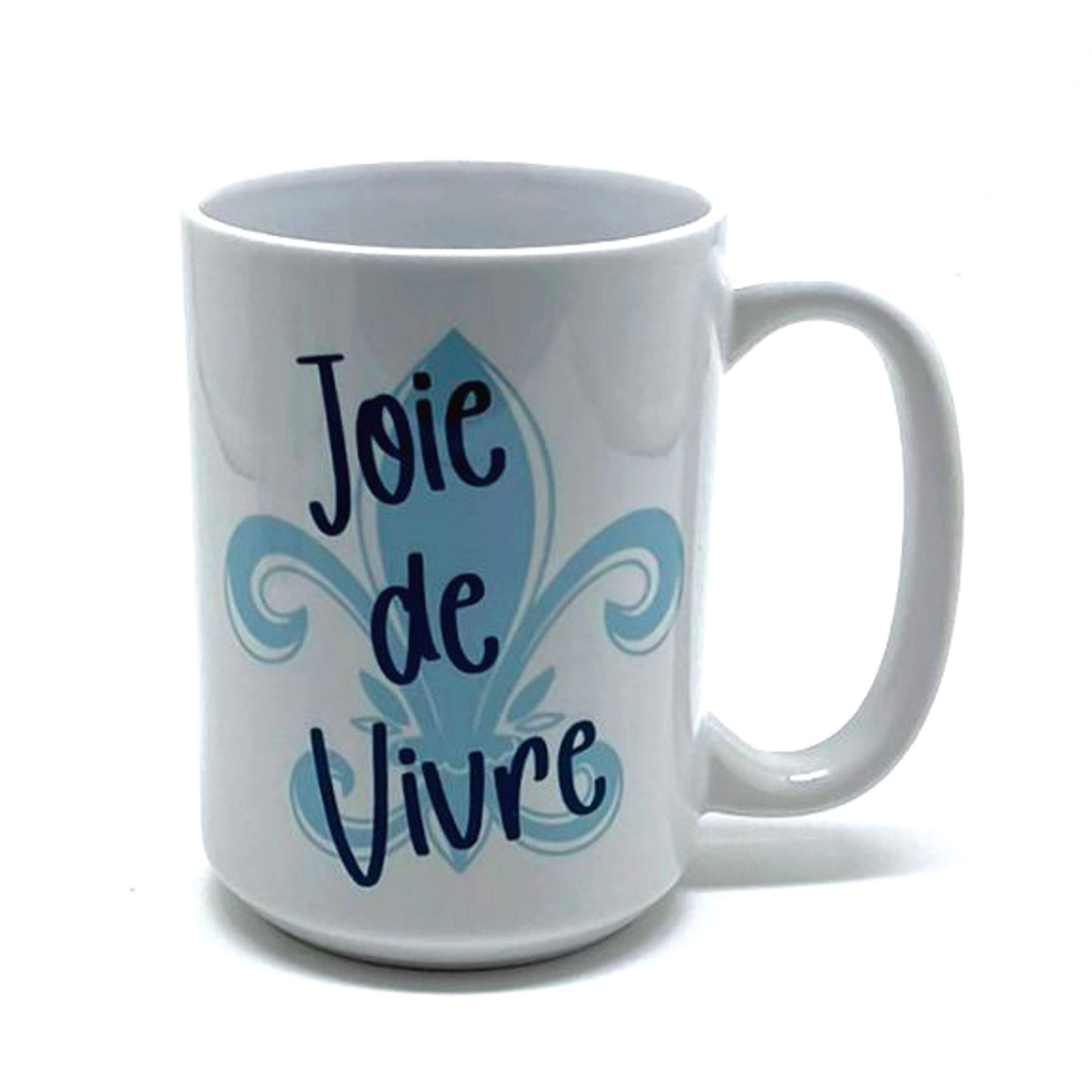 Joie de Vivre Mug, 15 oz.