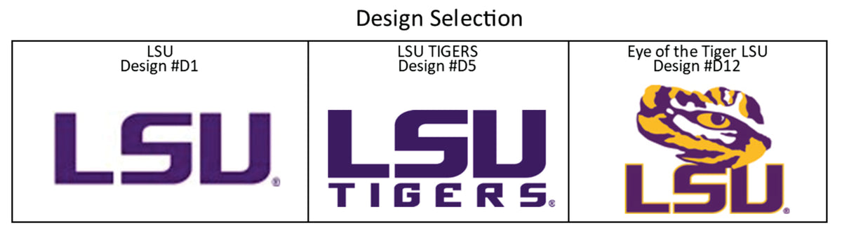Officially Licensed LSU Tigers Football-Shaped Bank – 5.25"