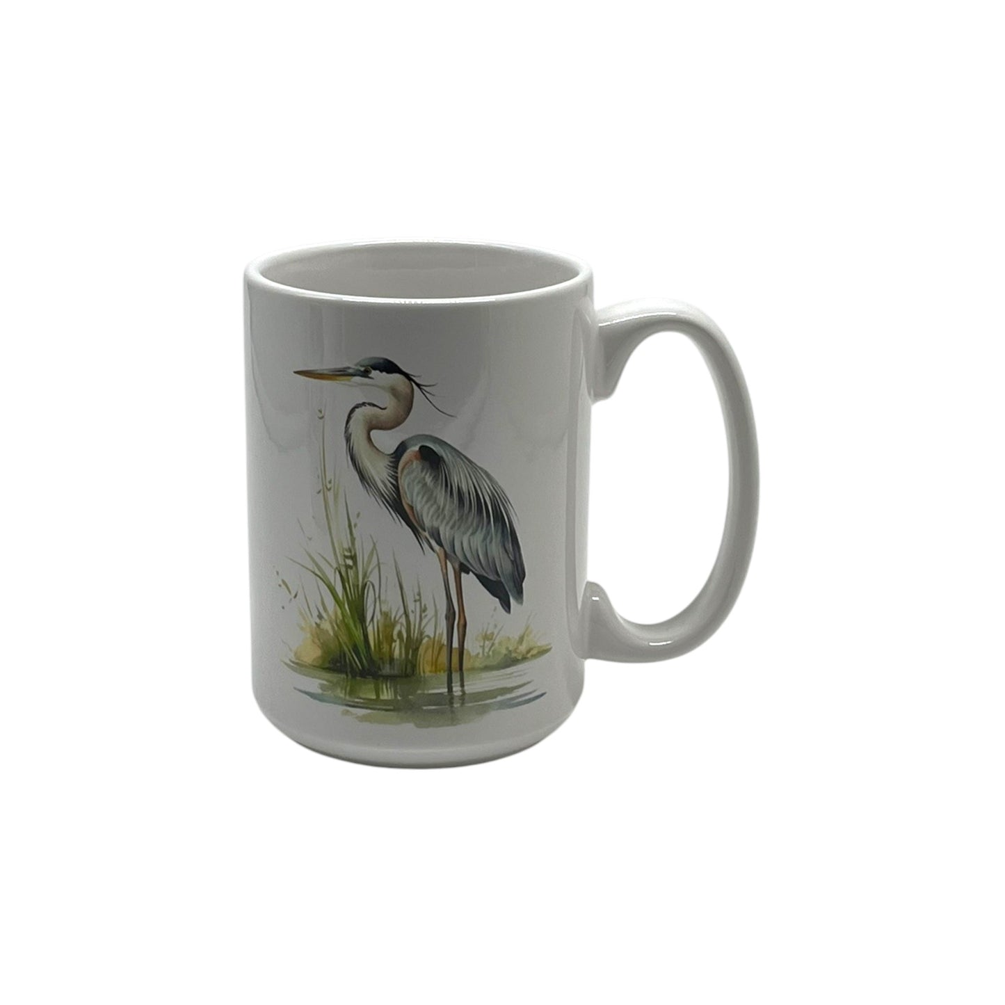 Blue Heron Mug, 15 oz.