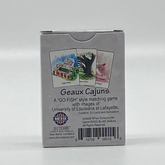 Geaux Cajuns Card Game - UL Card Game