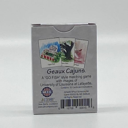 Geaux Cajuns Card Game - UL Card Game