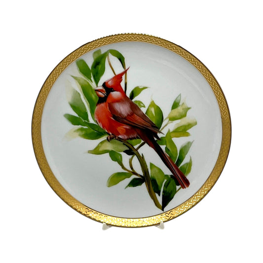 Cardinal Plate, 8"