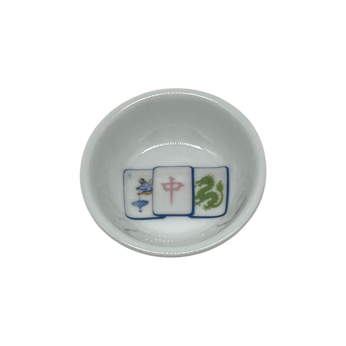 Mahjong Tiles Dice Dish