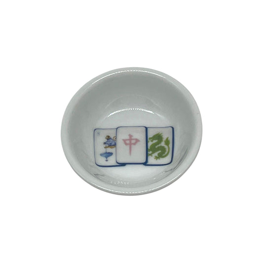 Mahjong Tiles Dice Dish