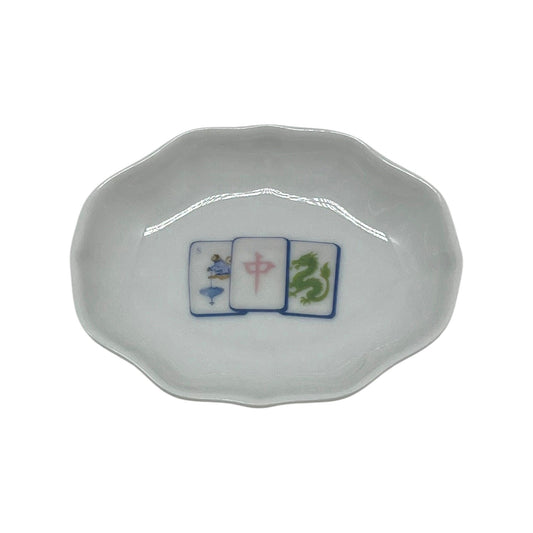 Mahjong Oval Dish