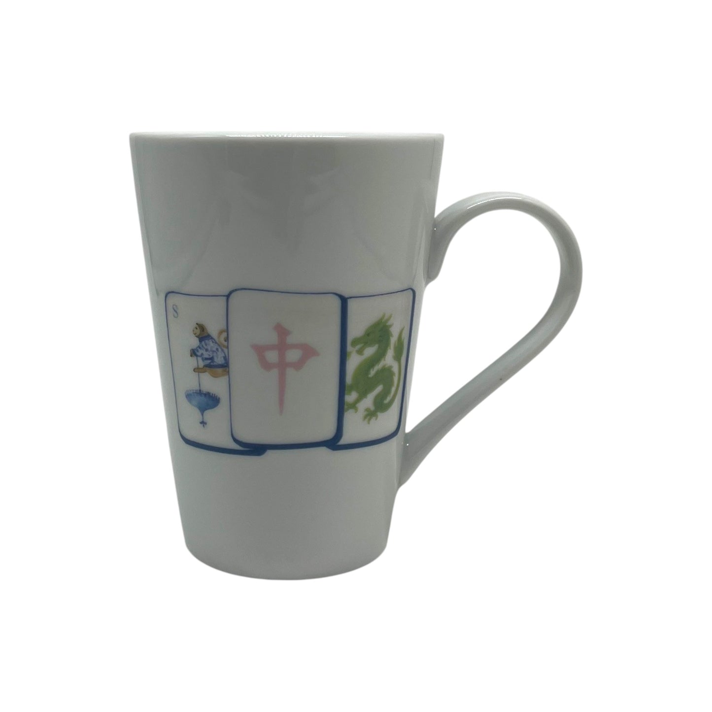 Mahjong Tapered Mug, 12 oz.