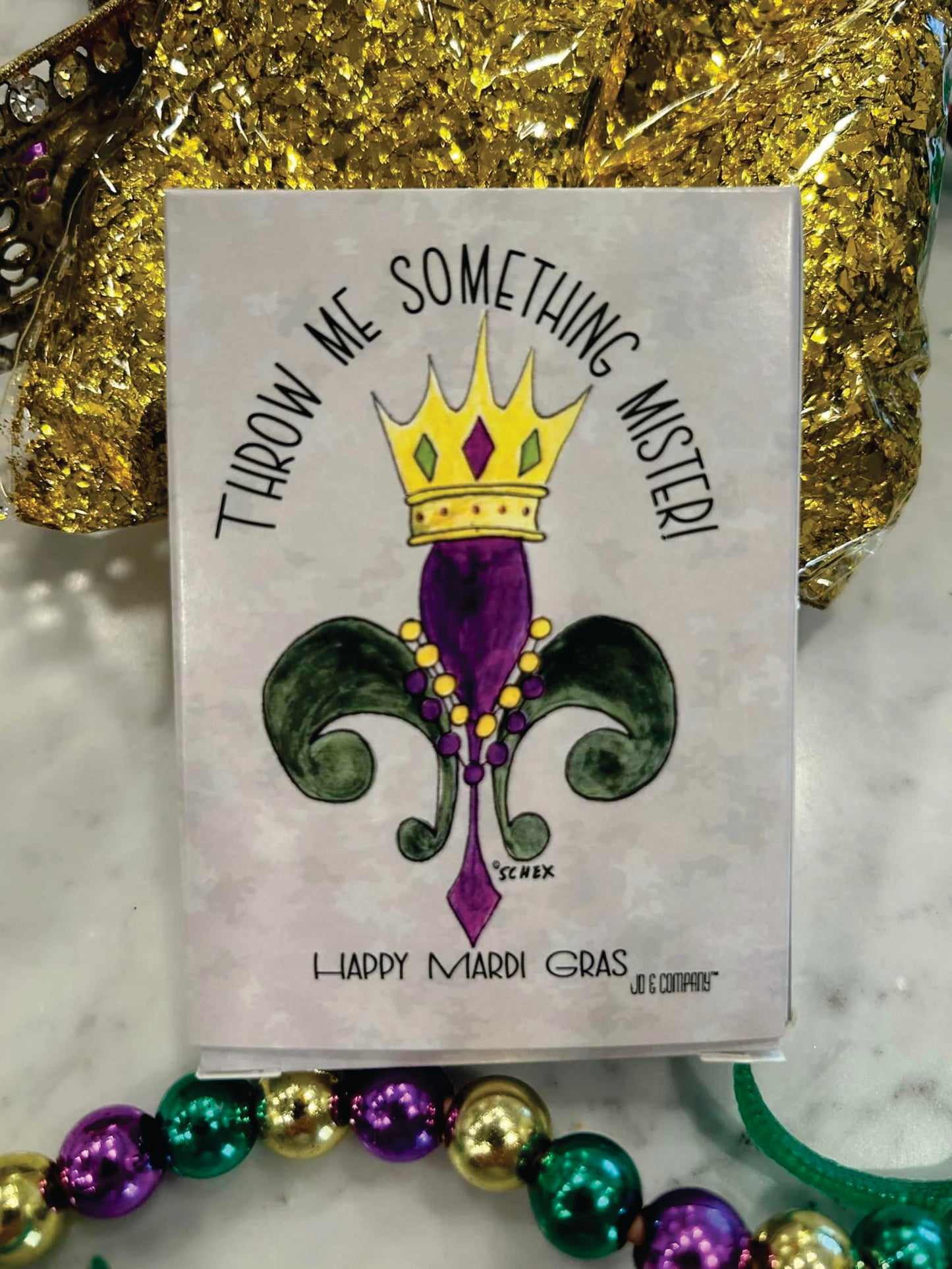 Mardi Gras Playing Cards