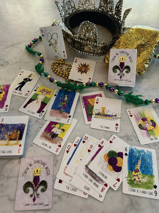 Mardi Gras Playing Cards