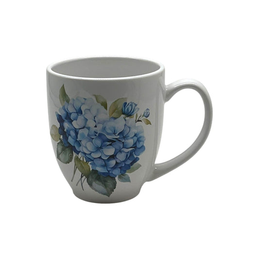 Blue Hydrangea Mug, 16 oz.