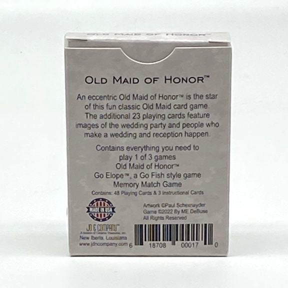 Old Maid of Honor Card Game
