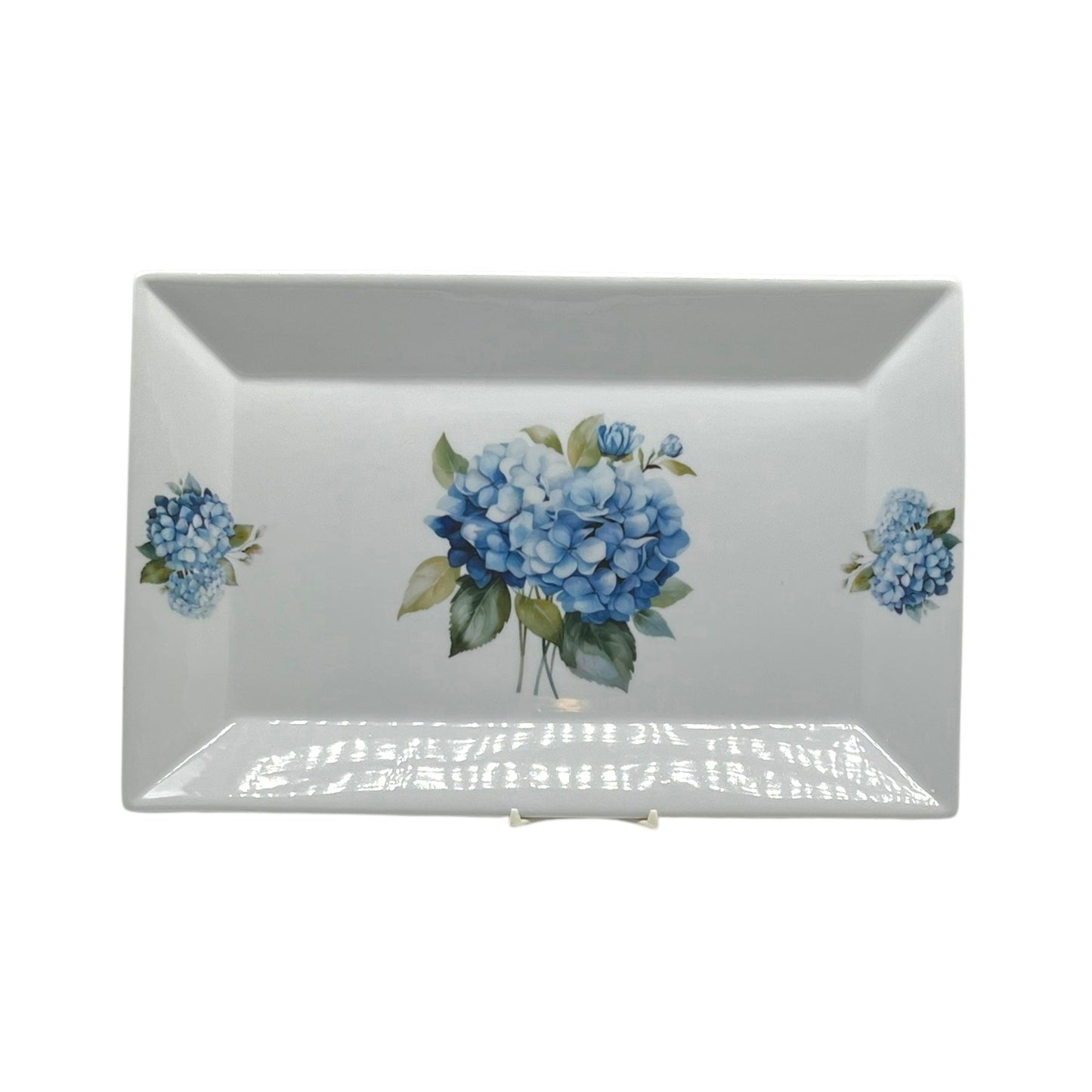 Blue Hydrangea Platter